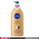 Nivea Cocoa Nourish Body Lotion 48h+ Moisture for Dry Skin 625ml