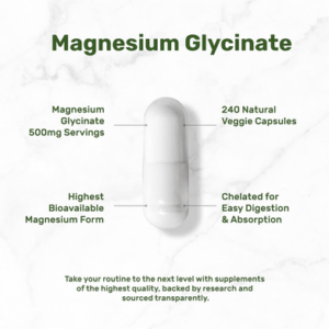 Deal Supplement Magnesium Glycinate 500mg