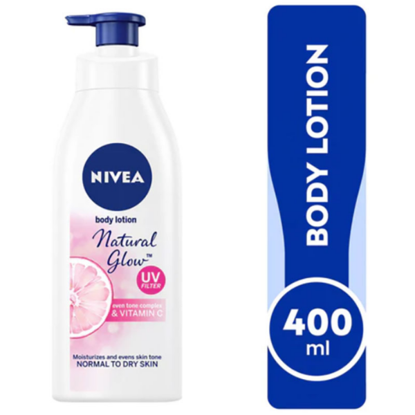 Nivea Natural Glow Body Vitamin C Body Lotion 400ml