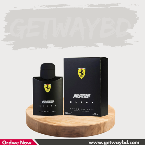 Ferrari Scuderia Ferrari Black EDT for Men – 125ml