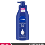 Nivea Rich Nourishing Body Lotion 72h Intense Care with Pure Hyaluron, Almond Oil & Vitamin E – 400ml (Made in Spain)