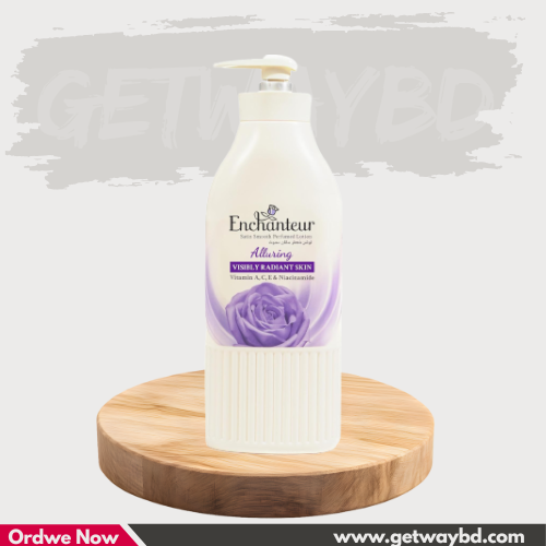 Enchanteur Alluring Satin Smooth Perfumed Lotion with Vitamin A, C, E & Niacinamide