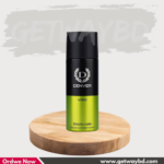 DENVER Black Code Body Deodorant Spray For Men 165ml