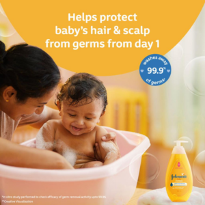 Johnson's Baby Shampoo for Baby's Hair Mild on Eyes - 200ml