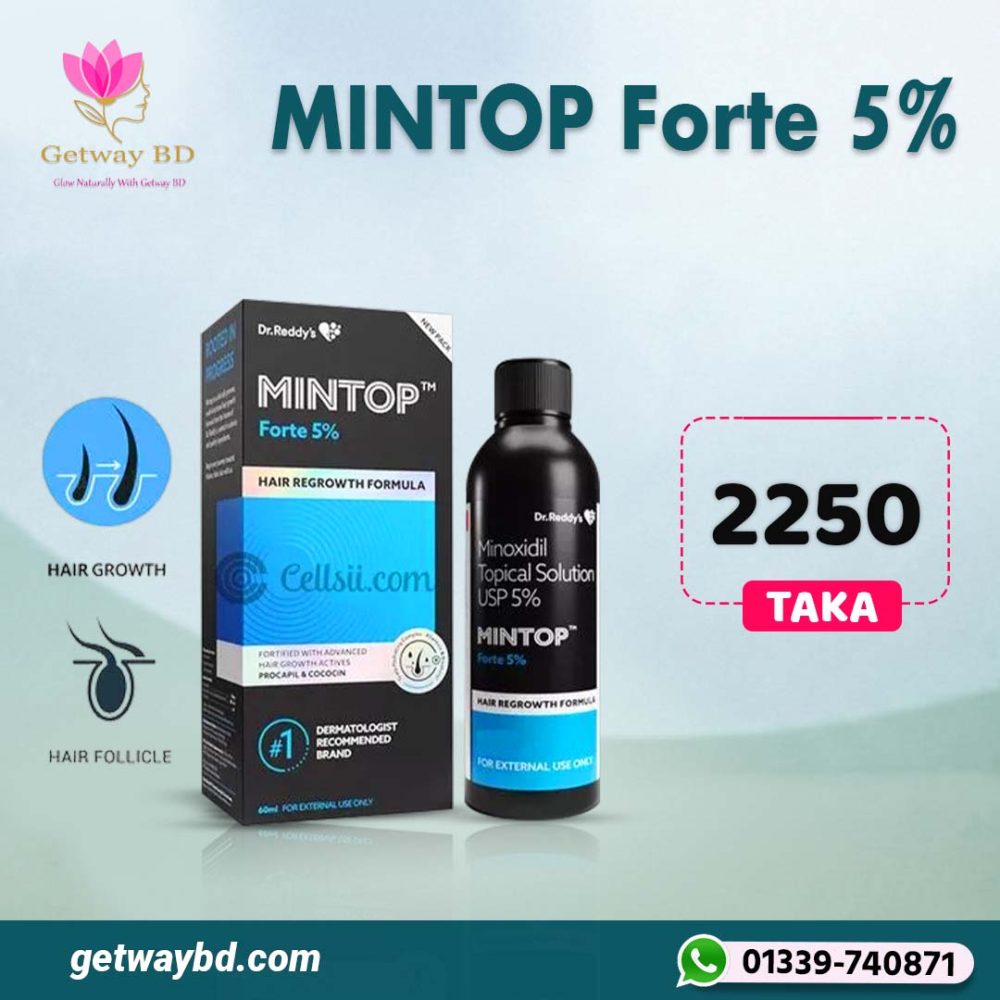 Dr. Reddy's Mintop Forte 5% Hair Regrowth Formula