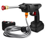 Cordless Portable Car Wash Gun – High Pressure Rechargeable Water Spray