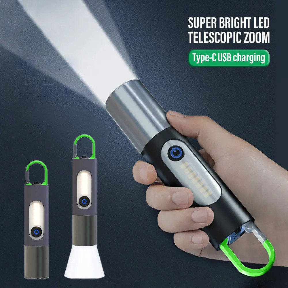 653765fe36883 XST-836 Multifunction LED Rechargeable Work Torch - Image 1