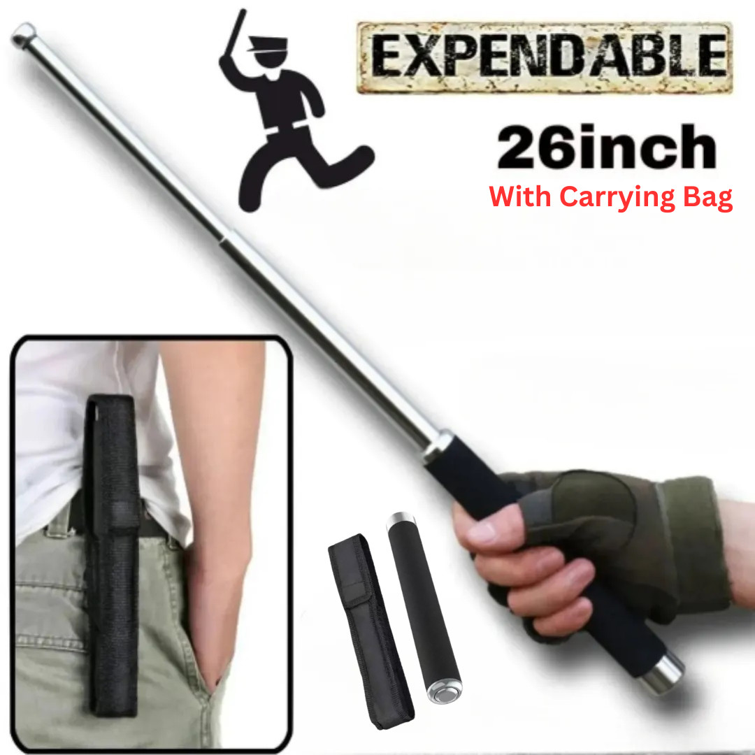 65745b419cbd5 Street Guard Extendable Self-Defense Stick - Image 1