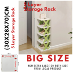 5-Layer Multifunctional Shoe Organizer Rack