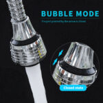 Turbo Flex Water Saving High Pressure Faucet Nozzle – Rotatable Tap Spray Adapter - Image 2