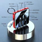 20000mAh Power Bank with LED Display & All-in-One Cable Set - Image 3