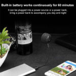 A9 Mini WiFi IP Camera 1080P, Night Vision Wireless Security Camera with Audio Recording, Portable Surveillance Mini Camcorder - Image 6