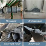 Heat Resistant Waterproof Metal Repair Paste, A&B Cold Weld Adhesive Gel for Strong Bonding - Image 3