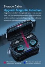 M10 TWS Wireless Earbuds Bluetooth 5.1, Touch Control Waterproof 9D HiFi Stereo Earphones - Image 2