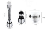 Turbo Flex Water Saving High Pressure Faucet Nozzle – Rotatable Tap Spray Adapter - Image 6