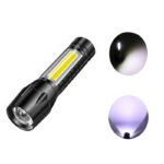 Geepas GP-009 Rechargeable Led Flashlight Torch Lamp - Image 2