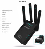 PIX-LINK Mini WiFi Repeater – 4 Antenna Range Extender with WPS - Image 7