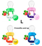 Silicone Baby Fruit Feeder Pacifier, Safe Nibbler for Fruits, Vegetables & Teething Snacks - Image 3