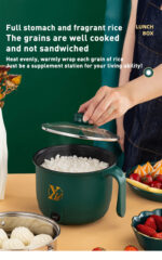 1.5L Double Layer Electric Cooker – Non-Stick Multifunction Hot Pot - Image 2