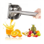 Aluminum Manual Citrus Juicer – Hand Press Lemon & Orange Squeezer