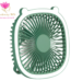 Portable Desktop Fan with LED Night Light