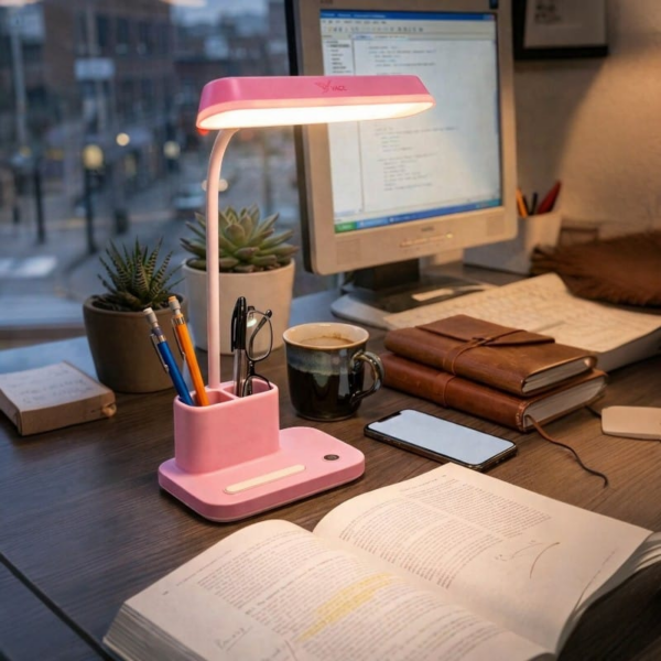 YG-T031C Rechargeable LED Folding Desk Lamp Eye Protection Touch Dimming Working Reading Table Lamp