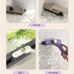 Multipurpose Bathroom Tile Floor Gap Cleaning Brush Rotating Crevice Brushes - Image 3