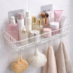 Self-adhesive Shelf Wall-mounted No-drill Storage Box-HL046