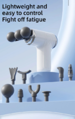 Powerful Fascia Machine Gun Small Strong Low-noise Relieve Pain Muscle Massager Pistol Professional Electric Massage Device - Image 2