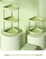 4 Layer Corner Trolly Rack Multifunctional Corner Storage Rack for Every Home - Image 5