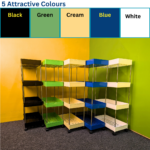 Wide Type High Capacity Multi Purpose Trolly Rack Multifunctional Movable Storage Cart - Image 2