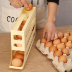Large Capacity Auto-Rolling Egg Storage Rack - Image 6