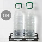 Iron Frame Punch Free Storage Organizer Shelf (2pcs) - Image 6