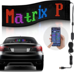Customizable USB LED Car Sign App-controlled Light Sign