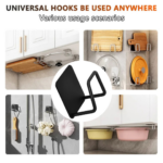 Kitchen Sponge Storage Rack for Sink Wall Hanging Stainless Steel Dish Cloth Sponge