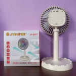 JYSuper JY-2217 Rechargeable AC/DC Portable Desk Fan RGB - Image 4