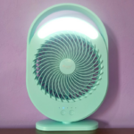 JOYKALY YG-719 Rechargeable Strong Wind Desk Fan With LED Lamp - Image 4