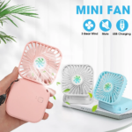Multi Function Three Speed Hanging Mini Neck Fan - Image 4