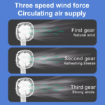 Portable Mini Handheld USB Charging Fan - Image 2