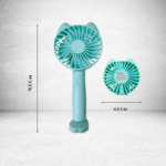 Portable Handheld and Travel-friendly USB Rechargeable Mini Fan - Image 4