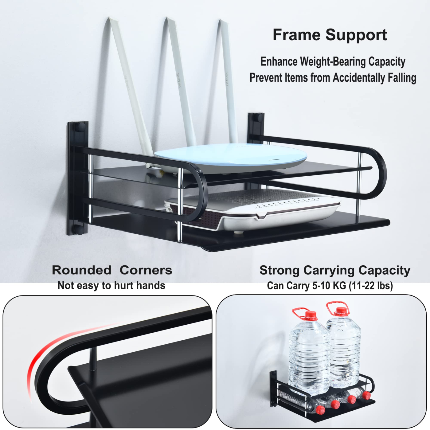 Multi-Layer Wall Mounted Router Stand - Image 6