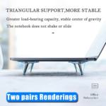 1 Pair Portable Laptop Mini Stand Holder - Image 3