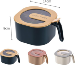 Multi-Function Four Grid Spice Box, Kitchen Seasoning Box - Image 2