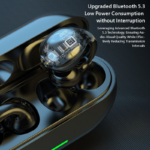 T75 Ear Mounted Bone Conduction TWS Bluetooth Headset - Image 2