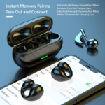 T75 Ear Mounted Bone Conduction TWS Bluetooth Headset - Image 4