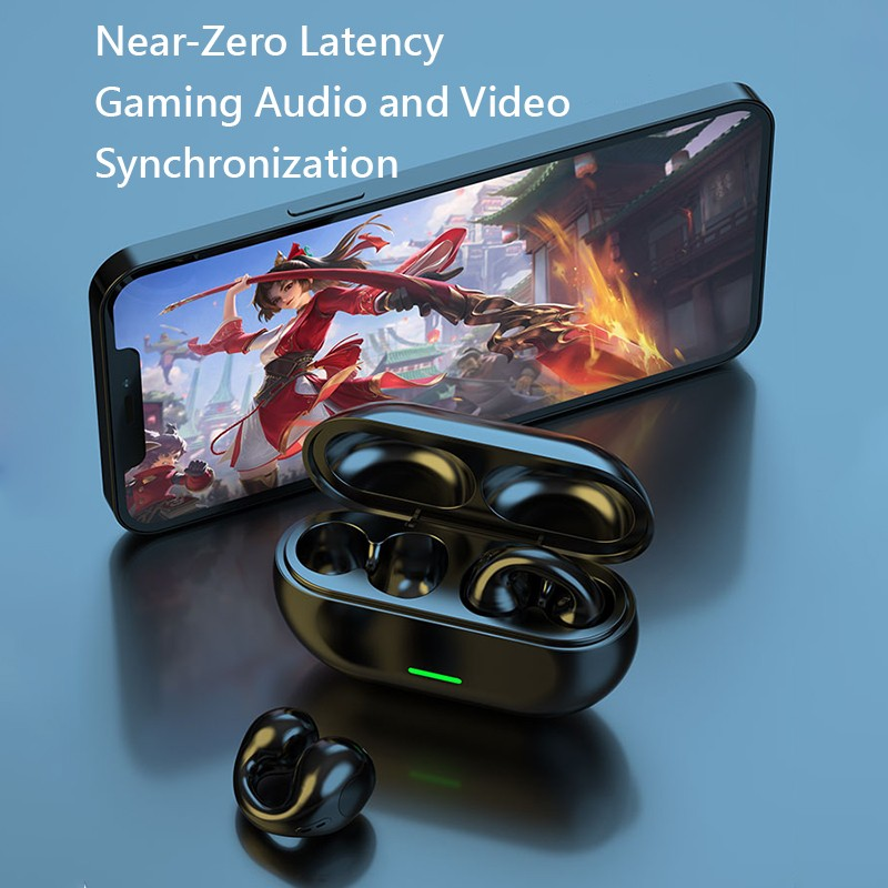 image_1777094731501 T75 Ear Mounted Bone Conduction TWS Bluetooth Headset - Image 1