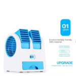 USB Mini Air Conditioner Portable Personal Cooling Fan Double Air Outlet Summer Desktop Air Cooler Fan - Image 3