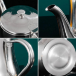 Stainless Steel Oil Strainer Pot with Filter – Kitchen Oil Dispenser - Image 5
