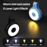 Magnetic Selfie Ring Light for Smartphone Mini Portable Fill Light - Image 3
