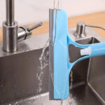 Silicone Glass Cleaner Squeegee for Shower Window & Bathroom Use - Image 6